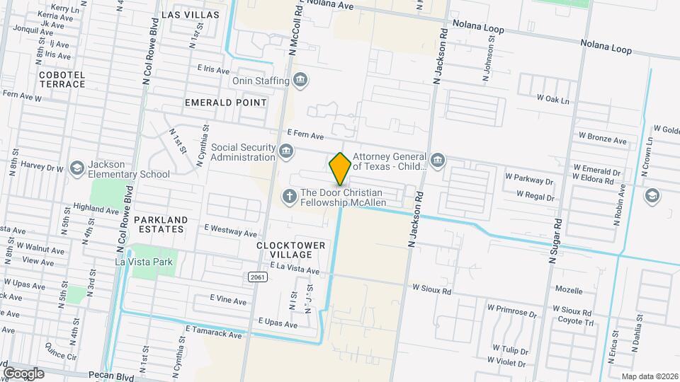 2900 N " J " St Map and Location Details