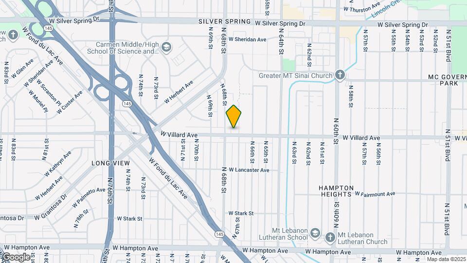 6712 W Villard Ave Map and Location Details