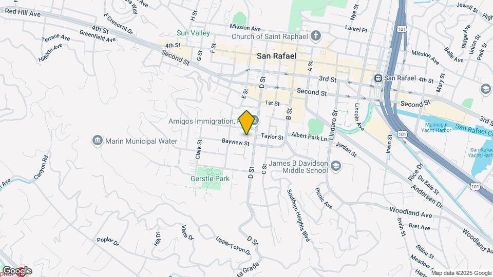 214 Bayview St Mapa y Detalles de la Ubicación