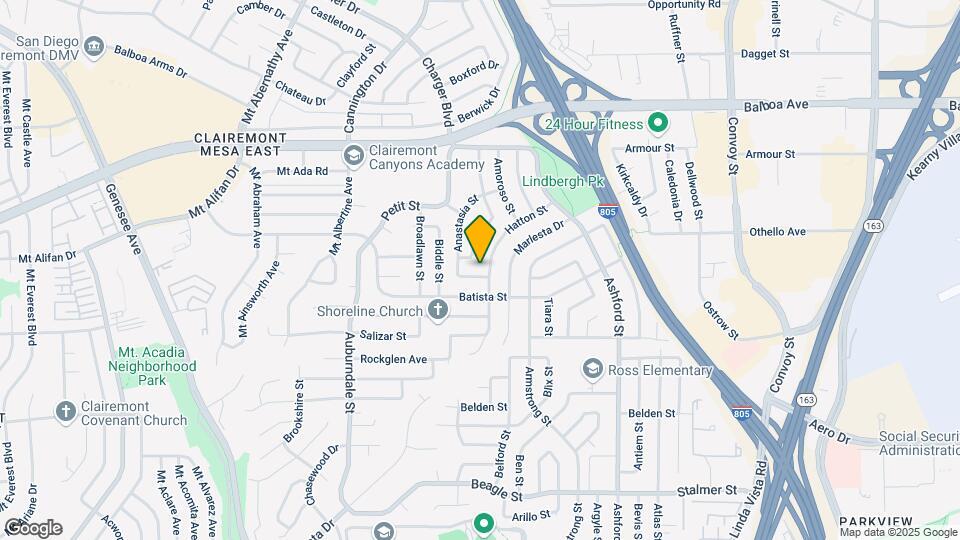 7170 Salerno St Map and Location Details