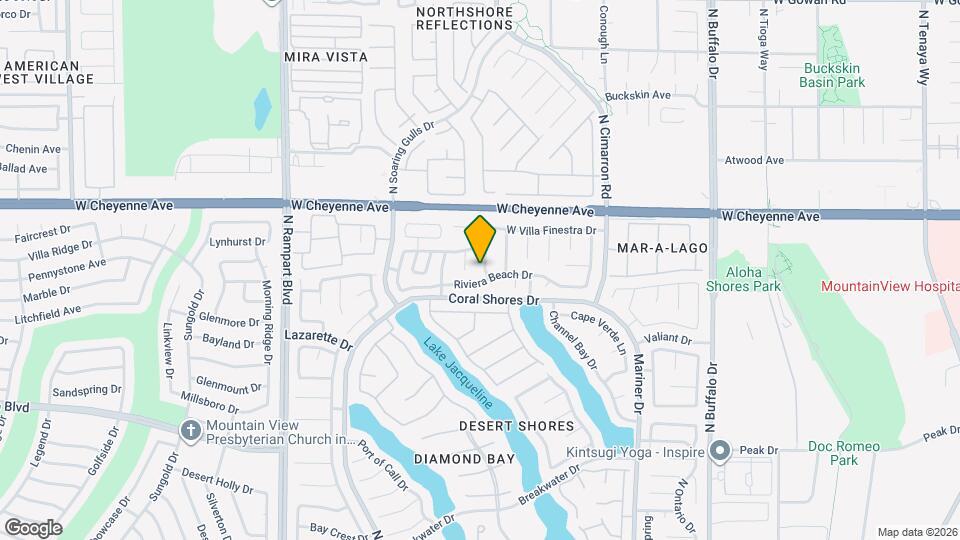 3021 Pismo Beach Dr Map and Location Details