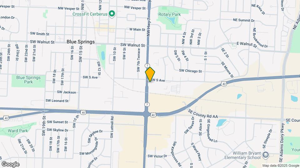 8105 SW 3rd St Map and Location Details