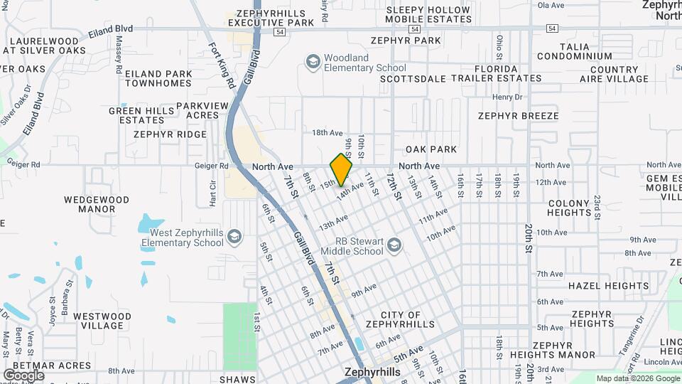 5854 9th St Map and Location Details