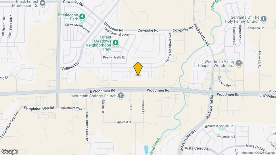 7604 Sand Lake Heights Mapa y Detalles de la Ubicación