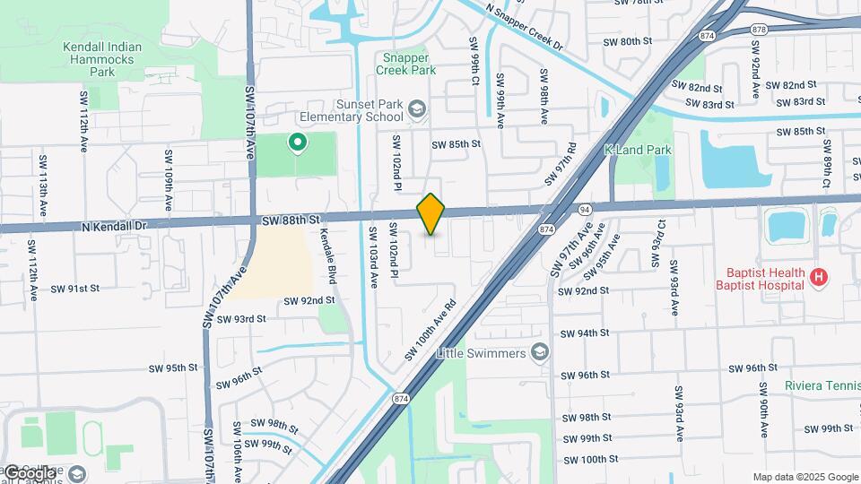 10160 SW 88th St Map and Location Details