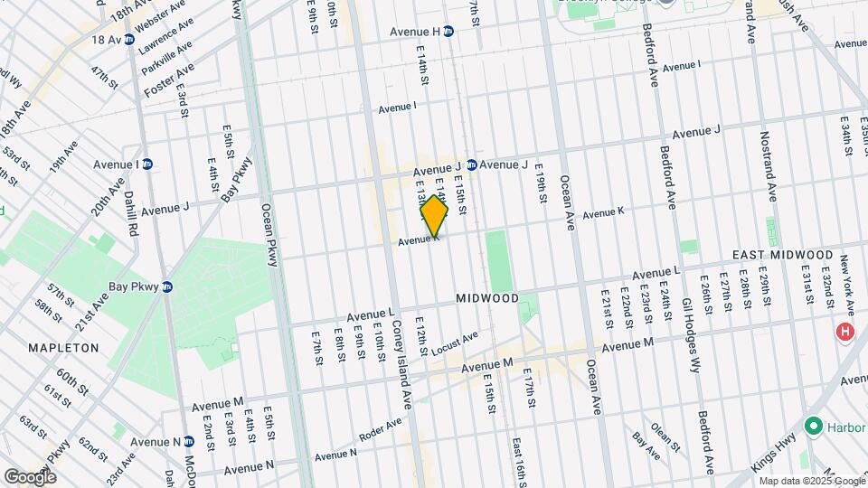 1302 Avenue K Mapa y Detalles de la Ubicación