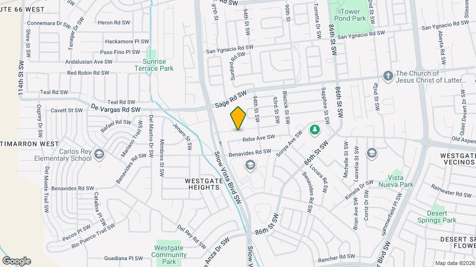 9508 Sage Ranch Ct Map and Location Details