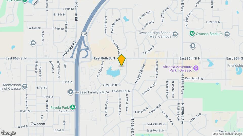 12003 E 85th St N Map and Location Details