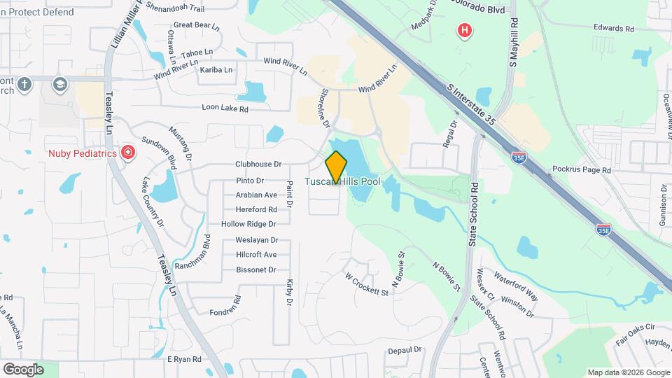 3016 Montebello Drive Map and Location Details