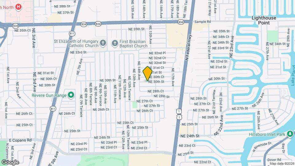 1450 NE 30th St Mapa y Detalles de la Ubicación