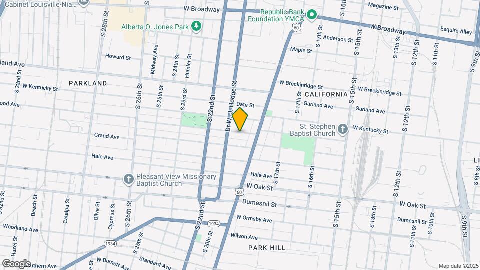 1826 Greenwood Ave Map and Location Details
