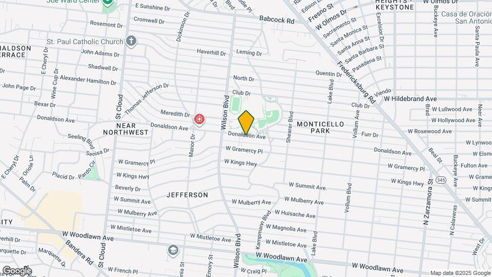 740 Donaldson Ave Map and Location Details