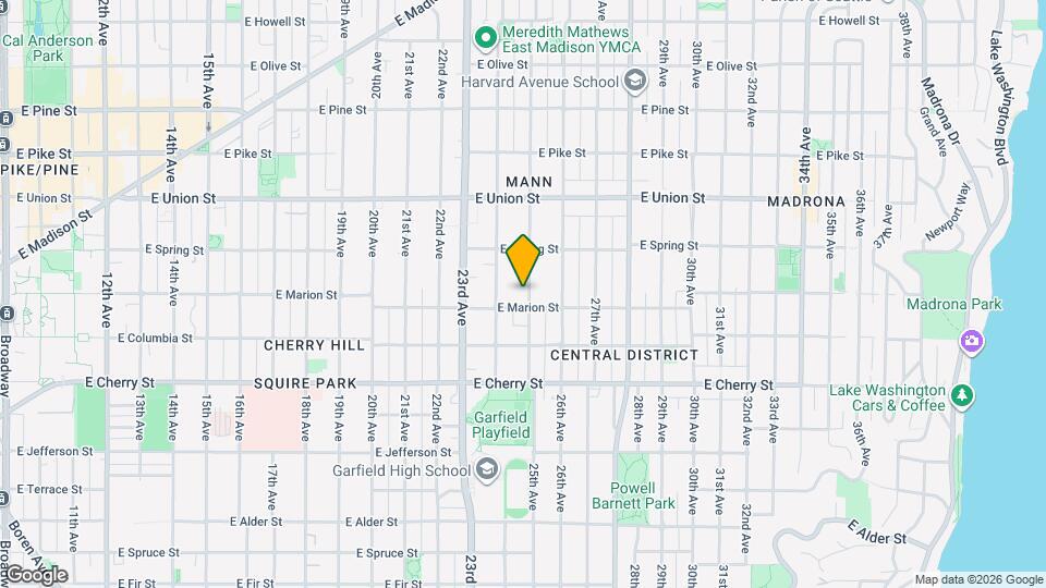 911 25th Ave Map and Location Details