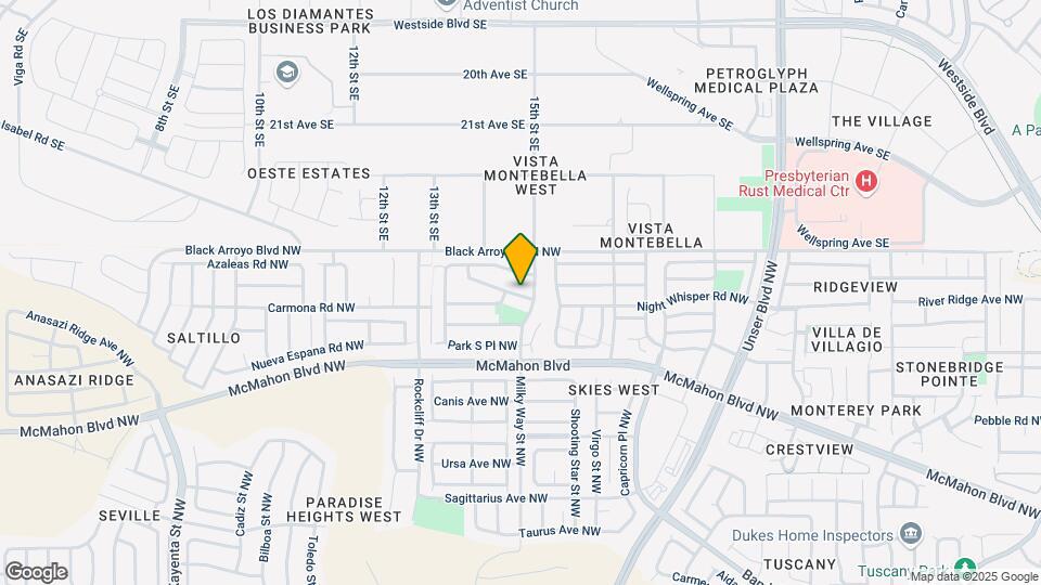 6039 Malpais Park Ave NW Map and Location Details