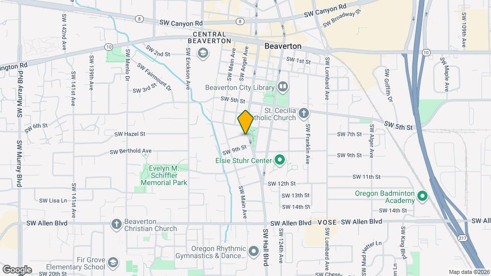 5325 SW Watson Ave Map and Location Details