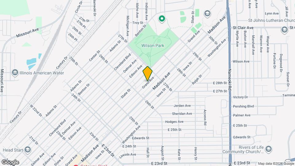 2637 Grand Ave Map and Location Details