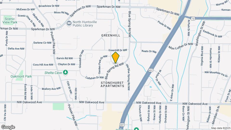 2026 Thornhill Rd NW Map and Location Details