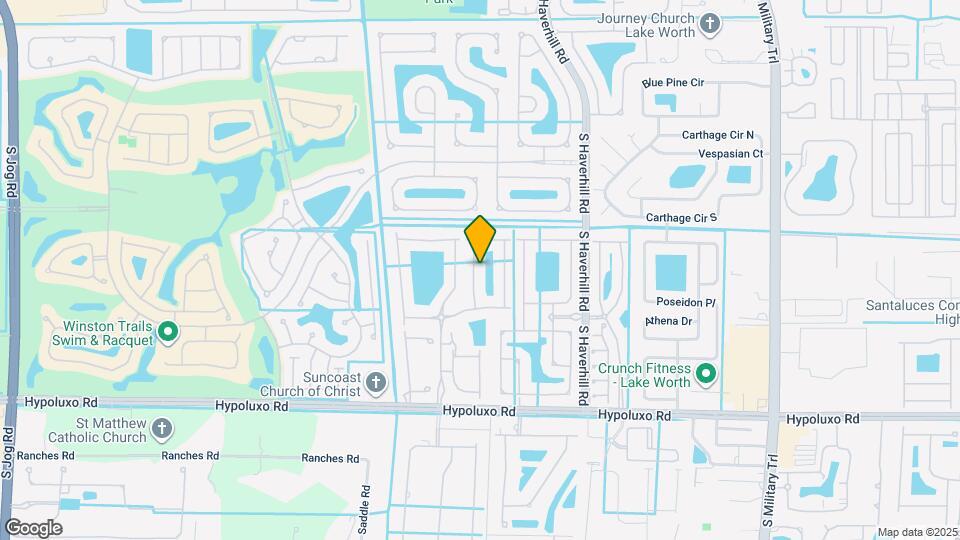 6630 Spring Garden Run Map and Location Details