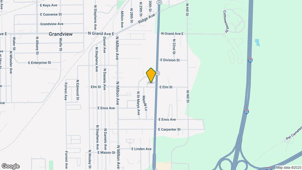 3073 E Elm St Map and Location Details