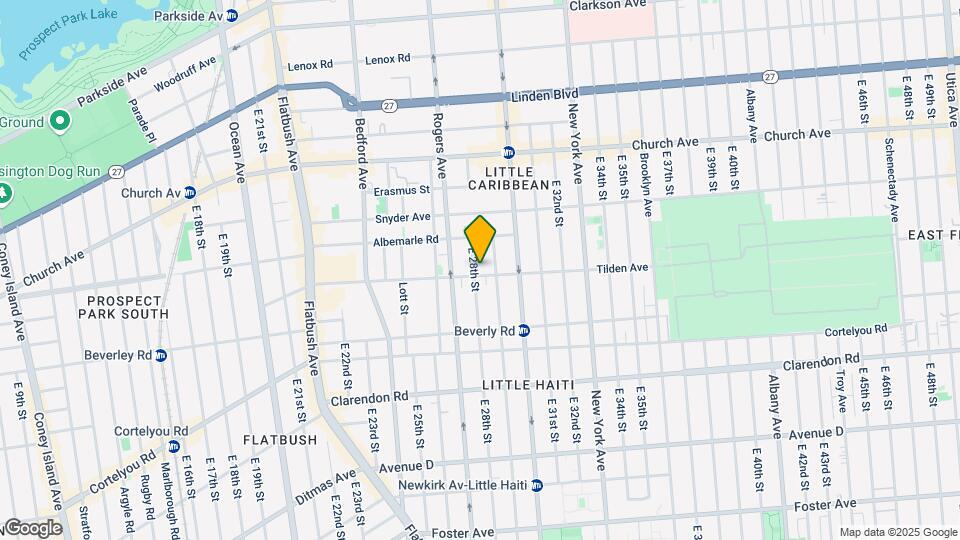 2801 Tilden Ave Mapa y Detalles de la Ubicación