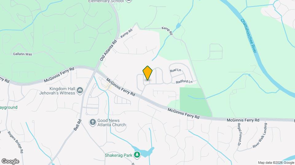 8205 Norwich Pl Map and Location Details