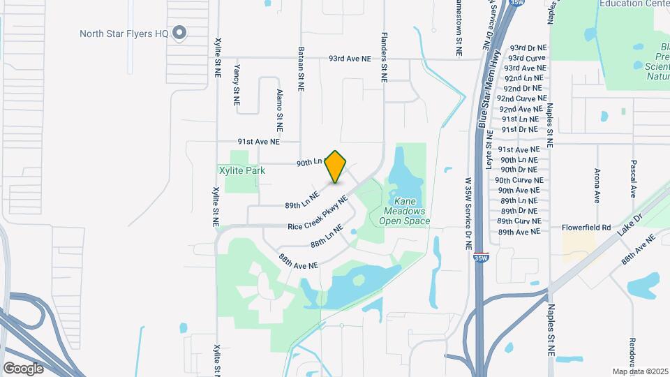 2892 89th Ln NE Mapa y Detalles de la Ubicación