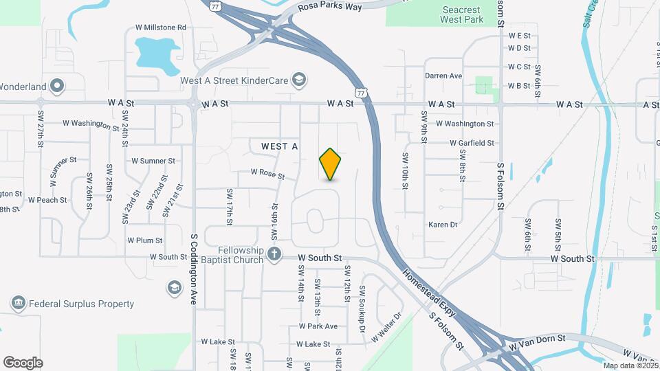 1308 W Arlington Ave Map and Location Details