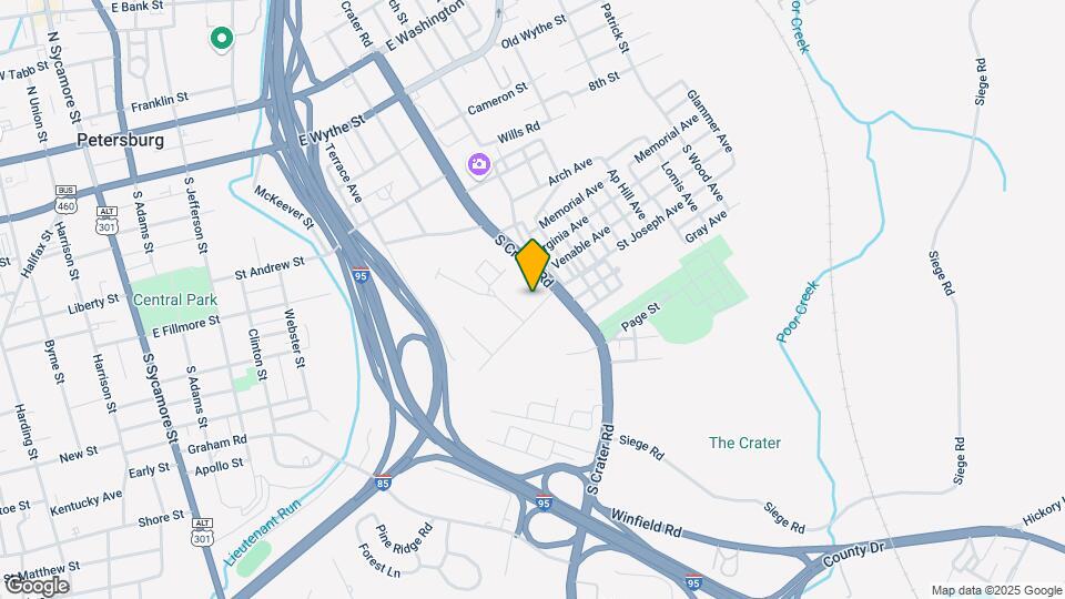 615 Windham St Map and Location Details