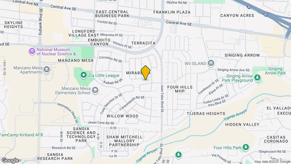 11605 Signing Arrow Rd Map and Location Details