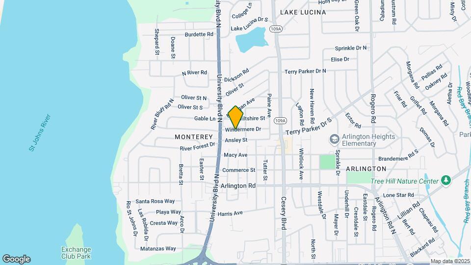 5642 Windermere Dr Mapa y Detalles de la Ubicación