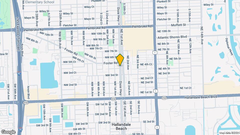 401 N Dixie Hwy Map and Location Details
