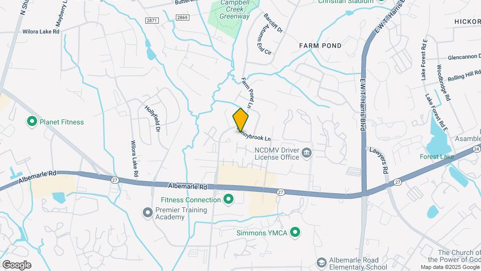 6216 Bonnybrook Ln Map and Location Details