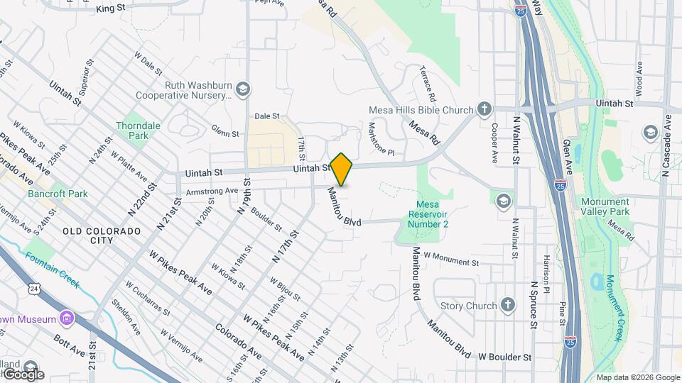 1632 Manitou Blvd Map and Location Details