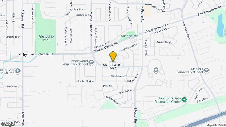 3717 Candlecreek Ct Map and Location Details