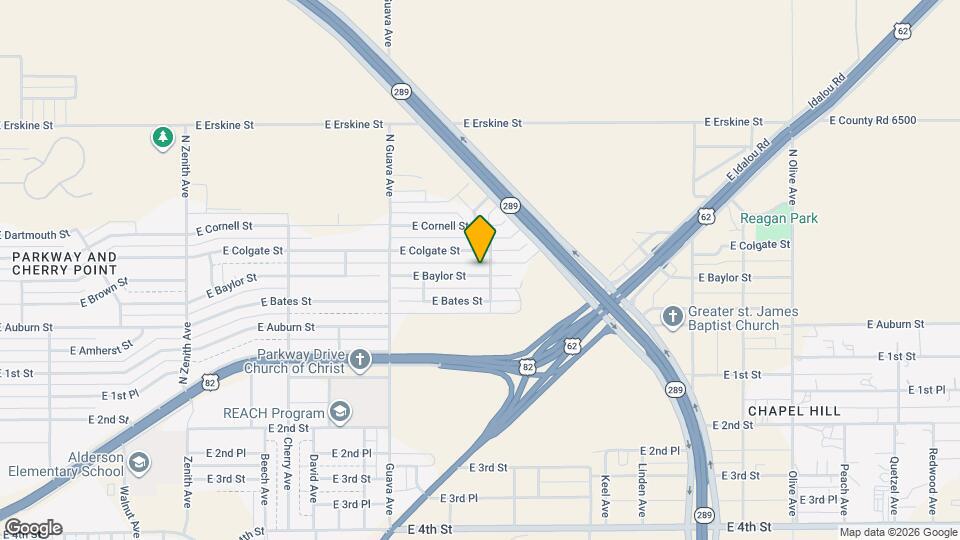 3423 E Baylor St Map and Location Details