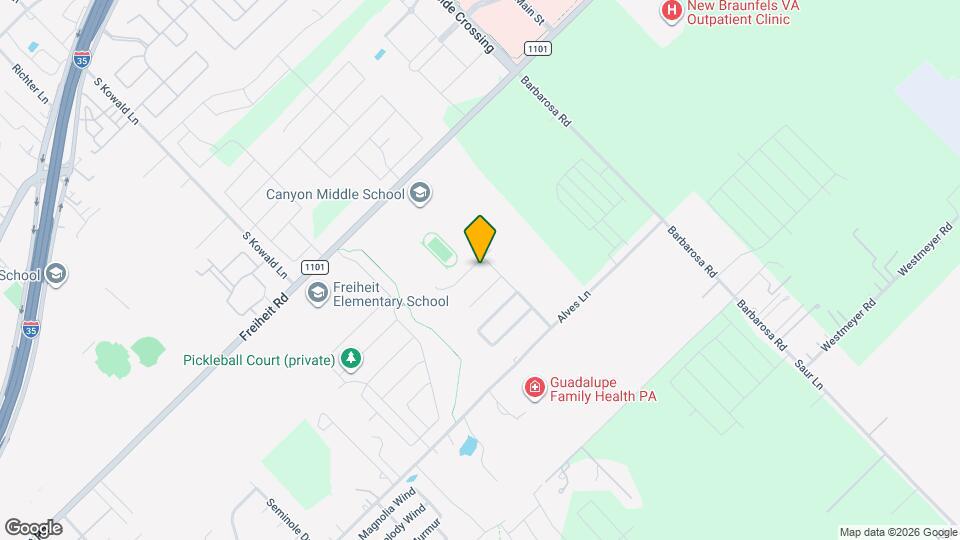 334 Creekside Curve Map and Location Details