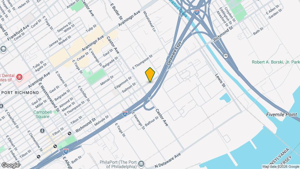 3737 Richmond St Map and Location Details