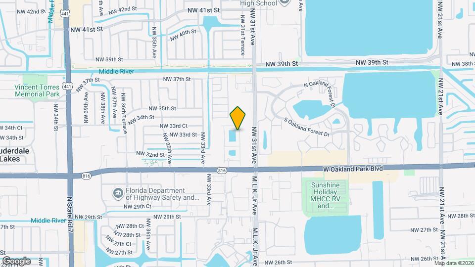 3255 NW 31st Ter Map and Location Details