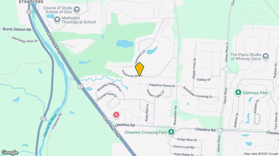 516 Ironhorse Dr Map and Location Details