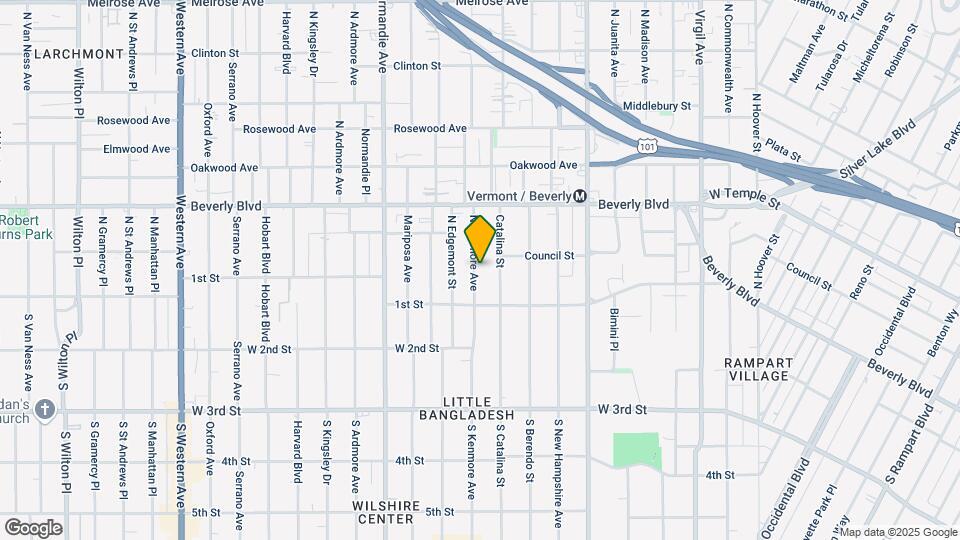 144 N Kenmore Ave Map and Location Details