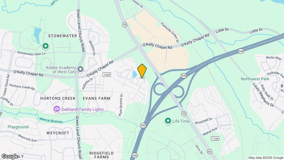 1209 Alston Rdg Ct Map and Location Details