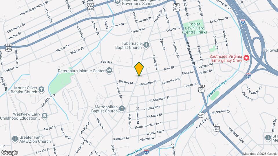 608 Halifax St Map and Location Details