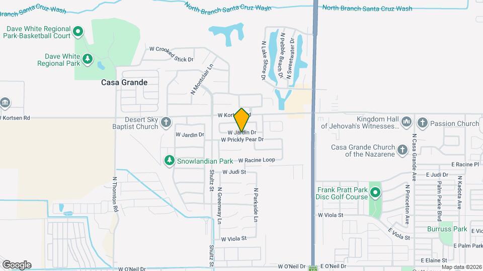 645 W Jardin Dr Map and Location Details