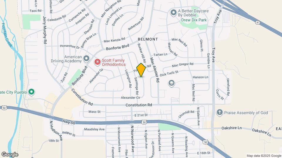 1529 Alexander Cir Map and Location Details