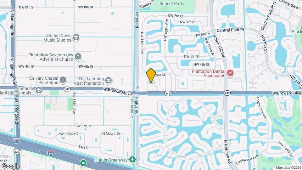 61 NW 110th Ave Map and Location Details