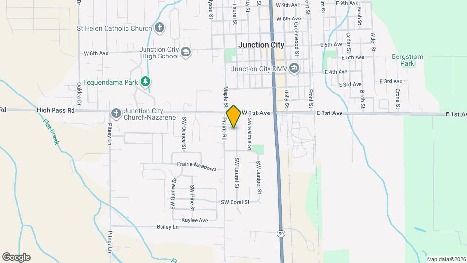 235 SW Laurel St Map and Location Details