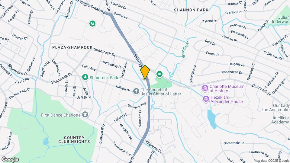 1624 Eastway Dr Mapa y Detalles de la Ubicación