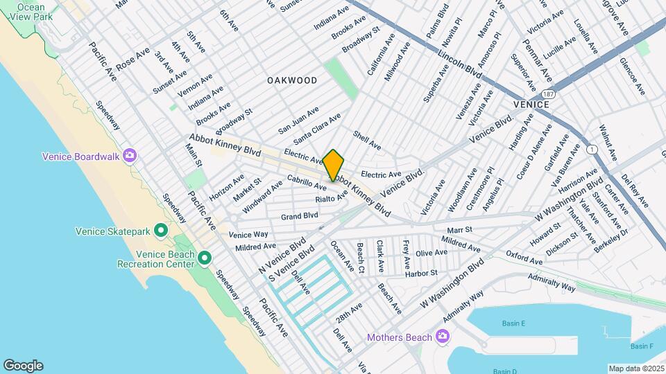 1519 Cabrillo Ave, Unit 1 Mapa y Detalles de la Ubicación