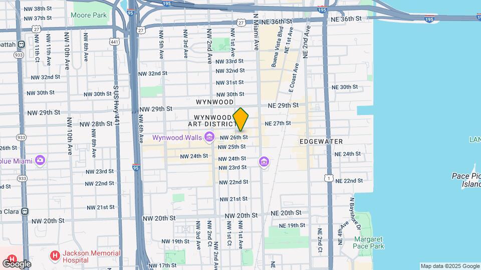 83 NW 26th St, Unit A2 Mapa y Detalles de la Ubicación