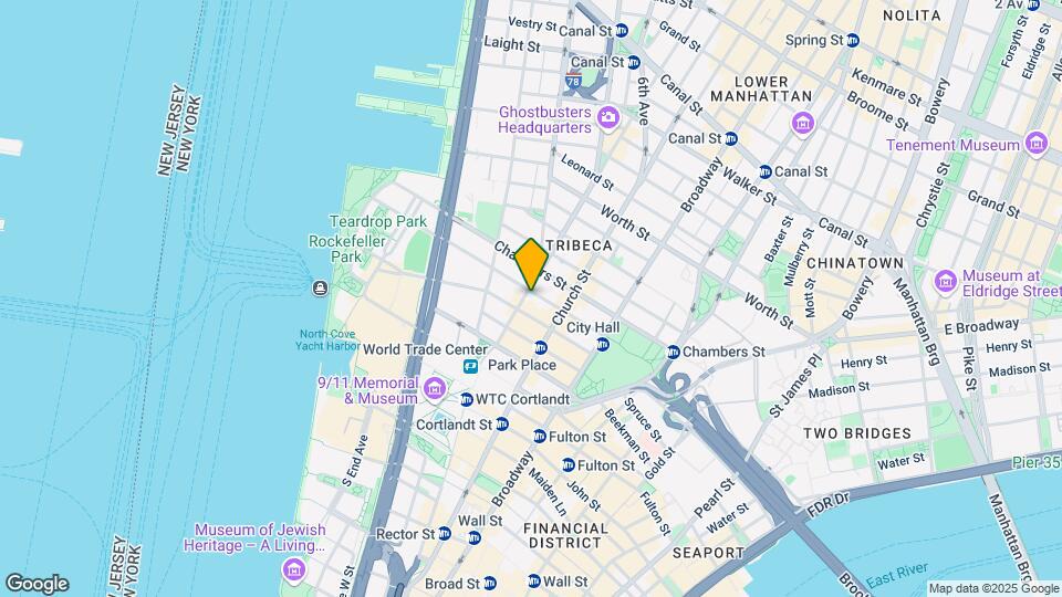 61 Warren St Mapa y Detalles de la Ubicación
